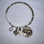 Gold Tone All The Luck Lucky Charms Bangle Photo 0