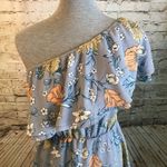Lush Clothing Lush One Shoulder Flounce Floral Spring Dress S Photo 3