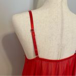 Y2K Elegant Red Lace Babydoll Top Size undefined Photo 5