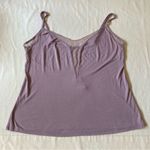 Victoria's Secret Mauve Camisole with Sheer Polka Dot Lace Photo 3