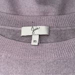 Joie  Women’s Size XS Pale Lavender Purple Crewneck Soft Wool Sweater Photo 4