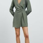 ZARA WRAP DRESS WITH POCKET Photo 1