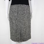 Talbots black gray half sleeve back V neck dress, 6 Photo 6