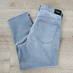 EXPRESS Mom Jean Super High Rise in gray Photo 8