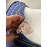 OP Vintage Y2k Striped Ribbed Long Sleeve Top Sz XS Fitted 2000s Thermal Photo 5