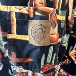 Vintage Cowgirls Night Shirt by Cowboy Pajamas Black Size M Photo 6