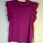 Bishop and Young NWT Flutter Sleeve Top Photo 0