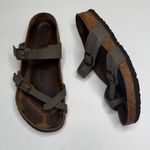 Birkenstock  Women’s Mayari Birko-Flor - Brown Strappy Sandal S-407 Size 39 Photo 1