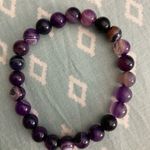 Purple Agate Bracelet Photo 1