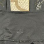 Beyond Yoga  Black High Waist Midi Leggings Shine Applique Detail, size small Photo 7