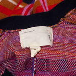 Anthropologie Moth  Williston Plaid Print Knit Stretch Belted Cardigan Sweater XS Photo 1