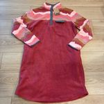Simply Southern NWT  Women’s Pink Fleece Colorblock Shift Dress Size L Photo 0
