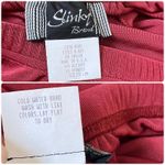 Slinky Brand  Acetate Blend Elastic Waistband Pull On Pant Size Medium USA Photo 8