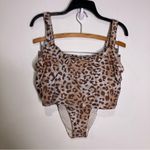 Aerie real‎ good bikini animal print women’s size XL high waisted cheeky scoop Photo 1