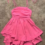 SheIn Mod Tie Shoulder Layered Cami Dress Photo 3