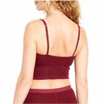 Old Navy Rib-Knit Brami Top Burgundy NWT Small Photo 1