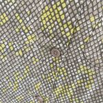 Equipment Parnella Utilitarian Snakeskin Print Blouse Sz XS Photo 9