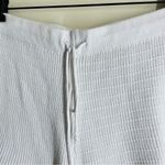 Aerie High Waist Crochet Knit Shorts White size XL Photo 2
