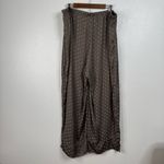 GapBody Satin Pajama Set Cashmere Dot Print Size Xlarge Brown Photo 10