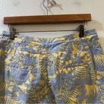 Free People  Island Tropical Drawstring Shorts in Mango Combo Size 6 Photo 6