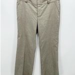 Banana Republic Factory Dres Pants Women 8 Tan Metallic Shimmer Slacks Career Photo 7