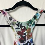 RBX Active Women's Colorful Floral Shelf Bra Tank Top White Size L Photo 5