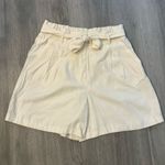 Vera Wang Simply Vera  Off-White High-Waisted Soft Shorts Size Large Photo 1
