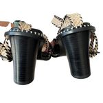 Ulla Johnson - Deia High Heel Strappy Sandals Cameo Shoes Sz 40 Photo 6