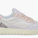 Miz Mooz Veronica Leather Sneaker Lightweight Lotus Metallica Size 9 Euro 39 NWT Photo 4