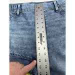 Terra & Sky Womans  Pull On Blue Jeans 1X 16w-18w Elastic Waist Excellent Photo 5