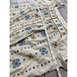 Torrid  3 Top Womens 3X Embroidered Square Neck Short Flutter Sleeves Linen Blend Photo 5