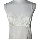 Vassarette Vintage Ivory Lace Full Slip Nightgown Romantic Bridal  L Photo 7