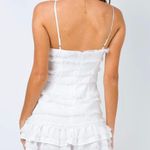 Princess Polly MOLINA MINI DRESS WHITE nwot Size 4 Photo 3