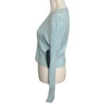 Madden Girl Crewneck Light Blue Sweater NWT Photo 2