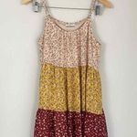 Staccato  Josie Tiered Floral Print Mini Dress Size Small Photo 2