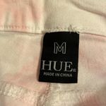 Hue  Light Pink Tie Dye High Rise Skinny Raw Hem Jeans Size M Photo 3