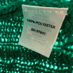 J.Jill  green cable knit S boatneck sweater casual holiday office winter colorful Photo 4