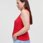 Madewell Crochet-Knit Crewneck Sweater Tank Size Small Photo 1