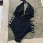 Tempt Me Women Sexy One Piece Swimsuits Plunge V Neck Halter Bathing Suits Cutout Monokini Photo 8