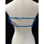 FP Toast Swim Ruffled Bandeau Bikini Top Electric Blue SZ L Size L Photo 2