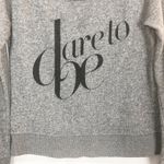 Independent Dare To Be Heathered Gray Sweatshirt Size S Photo 3