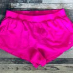 Gap FIT Pink Athletic Shorts with Curved Hem Photo 1