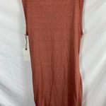Leith NWT Ruched Sleeveless Dress in Coral Cedar Size XL Photo 6