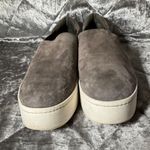 Vince Warren Women's Slip-On Suede platform Sneakers Size 7 Gray casual classic Photo 7