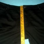 st. john's bay ST. JOHN’S BAY straight leg black mid-rise stretchy jeans NEW Condition size 24W Photo 7