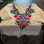 Handmade Embroidered dress. GUC Multiple Size M Photo 0