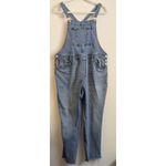 Universal Threads Universal Thread Women's Denim Overall High-Rise Cropped Tapered Blue Sz 16/33R Photo 1