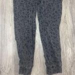 Cloth & Stone  gray leopard print drawstring jogger pants size xs Photo 9