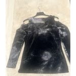 Rock & Republic Rock Republic Womens Fairy Grunge Crushed Velvet Top Size L Whimsigoth Photo 1