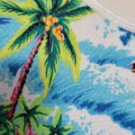 Rampage Vintage 90's tropical vsco girl mini dress size large Photo 1